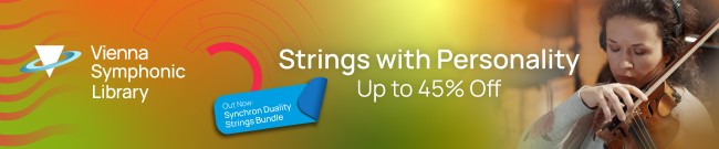 Banner VSL - Up to 45% Off Vienna Strings