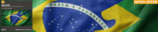 Banner AAS - Brazil Now - Strum GS2 Sound Pack - Intro Offer
