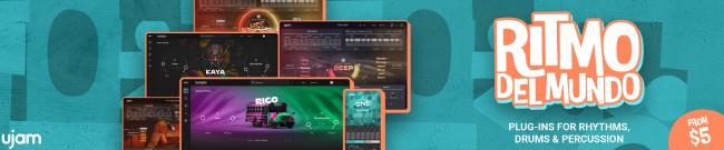 Banner UJAM - The Rhythm of the World Sale