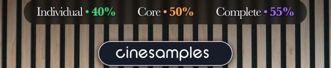 Banner Cinesamples: Build Your Orchestra Sale