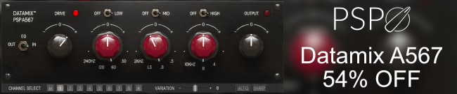 Banner PSP Audioware - Datamix A567 - 54% Off