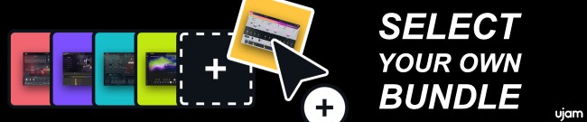 Banner UJAM - SELECT Bundles Sale