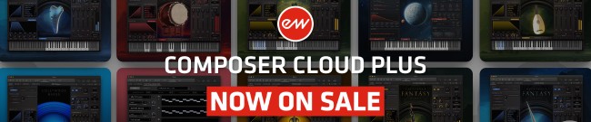 Banner EastWest - Composer Cloud Plus Sale
