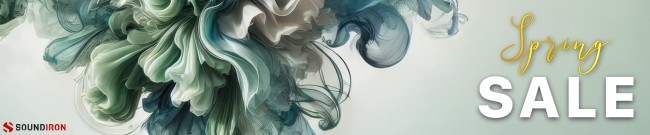 Banner Soundiron - Spring Sale - 40% Off