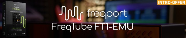 Banner FreqPort - FreqTube FT1-EMU - Intro Offer