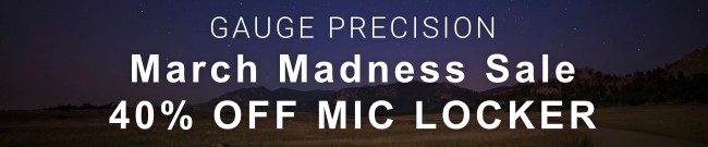 Banner Gauge Precision - Mic Locker - 40% Off