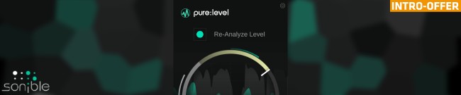 Banner Sonible - pure:level - Intro Offer