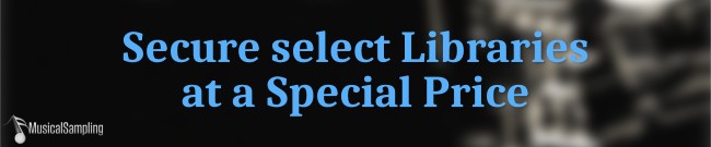 Banner Musical Sampling - Rare Sale