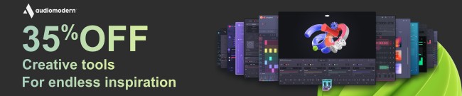 Banner Audiomodern Spring Sale: 35% Off