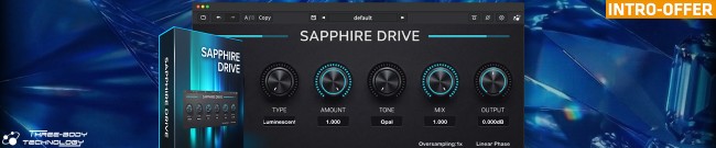 Banner Three-Body-Technology - Sapphire Drive - Intro Offer
