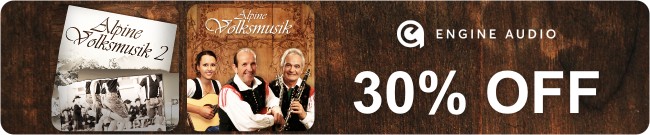 Banner Engine Audio: 30% Off Alpine Volksmusik 2