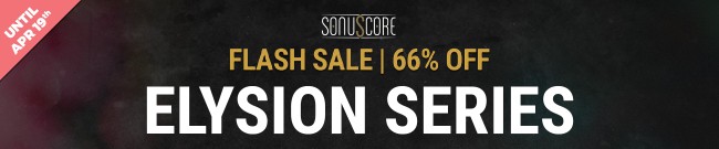 Banner Sonuscore - Flash Sale - 66% Off