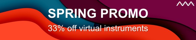 Banner Audio Modeling - Spring Deals - 33% Off