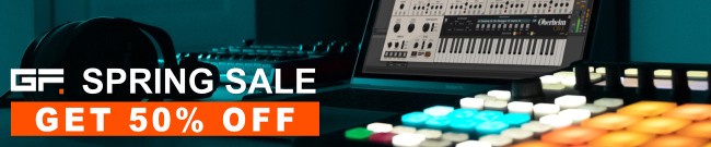 Banner GForce Software - 50% Off