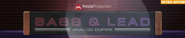 Banner MeldaProduction - Analog Empire - Launch Sale
