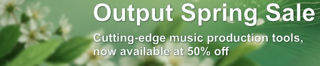 Banner Output - 50% Off