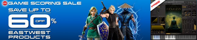Banner EastWest - Up to 60% Off + Freebie
