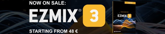 Banner Toontrack - EZmix 3 on Sale
