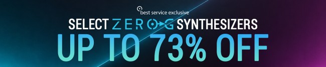 Banner Exclusive Offer: Up to 73% off Zero-G Synths