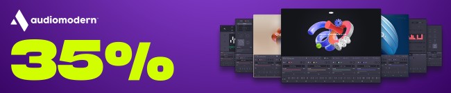 Banner Exclusive Offer: 35% Off Audiomodern