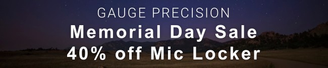 Banner Gauge Precision - Mic Locker - 40% Off
