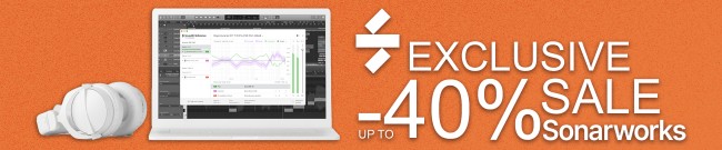 Banner Exclusive Offer: Up to 40% Off Sonarworks