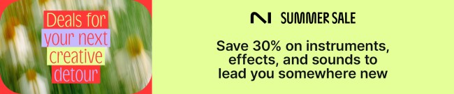 Banner Native Instruments Summer Sale