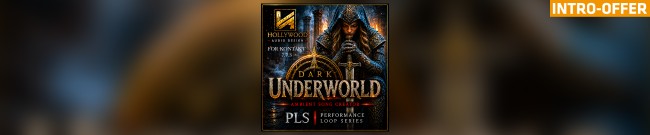 Banner Hollywood Audio Design - Dark Underworld - Intro Offer