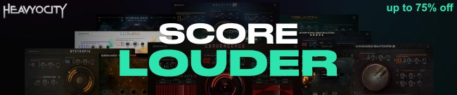 Banner Heavyocity - Up to 75% Off