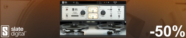 Banner Slate Digital - Virtual Tape Machines - 50% Off