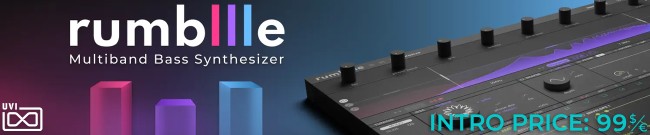 Banner UVI - Rumble - Introductory Offer