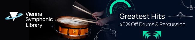 Banner VSL - 40% Off Drums & Percussion