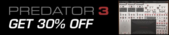 Banner Rob Papen - Predator 3 - 30% Off