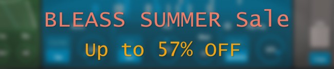Banner Bleass - Summer Sale - Up to 57% Off