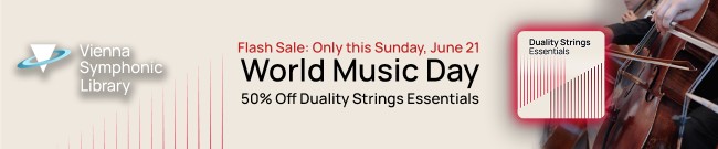 Banner 50% Off Duality Strings Essentials
