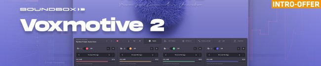 Banner Audiomodern - Voxmotive 2 - Intro Offer
