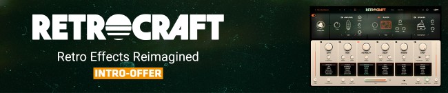 Banner Ujam - Retrocraft Launch Sale