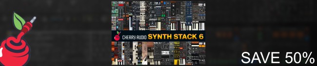 Banner Cherry Audio - Synth Stack 6 - 50% Off