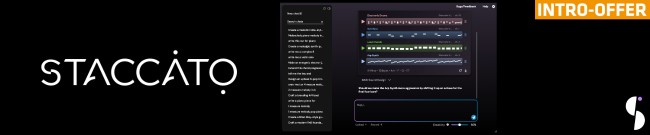 Banner Staccato AI - Introductory Offer