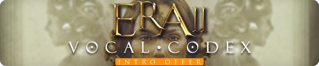 Banner Engine Audio: 35% Off ERA II Vocal Codex