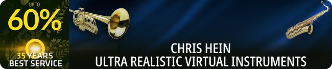 Banner Exclusive Offer - Up to 60% Off Chris Hein