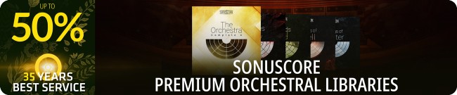 Banner Exclusive Offer - Up to 50% Off Sonuscore