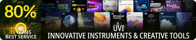 Banner Exclusive Offer - Up to 80% Off UVI