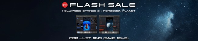 Banner Flash Sale: Hollywood Strings 2 + Forbidden Planet