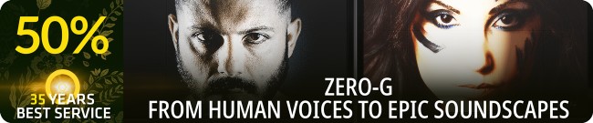 Banner Exclusive Offer - 50% Off Zero-G