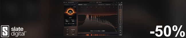 Banner Slate Digital: 50% Off Infinity Horizon