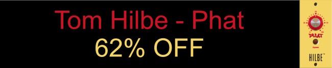 Banner Tom Hilbe: 62% Off Phat