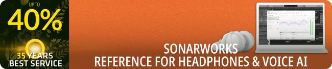 Banner Exclusive Offer: Up to 40% Off Sonarworks