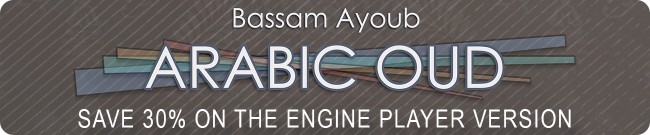 Banner Engine Audio - 30% Off Arabic Oud