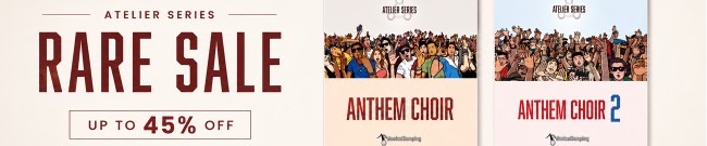 Banner Musical Sampling - Up to 45% Off